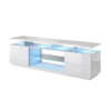 Meuble TV blanc moderne 180 cm