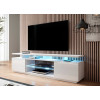 Meuble TV blanc moderne 180 cm