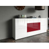 Buffet Design Blanc Laqué / 4 Portes & 4Tiroirs