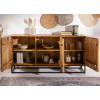 Buffet design en bois massif - 3 portes