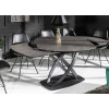 Table céramique ovale extensible anthracite