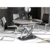 Table céramique ovale extensible anthracite