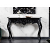 Console baroque noir