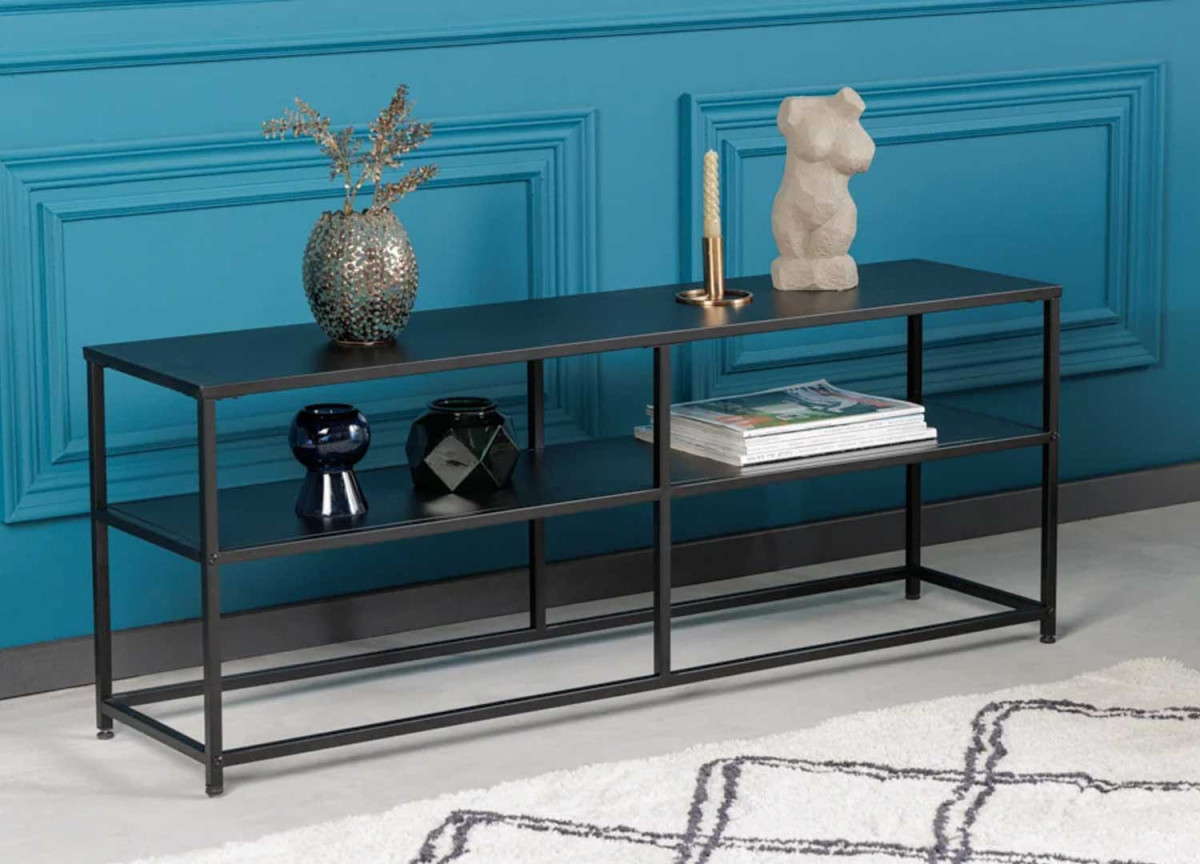 Meuble métallique noir