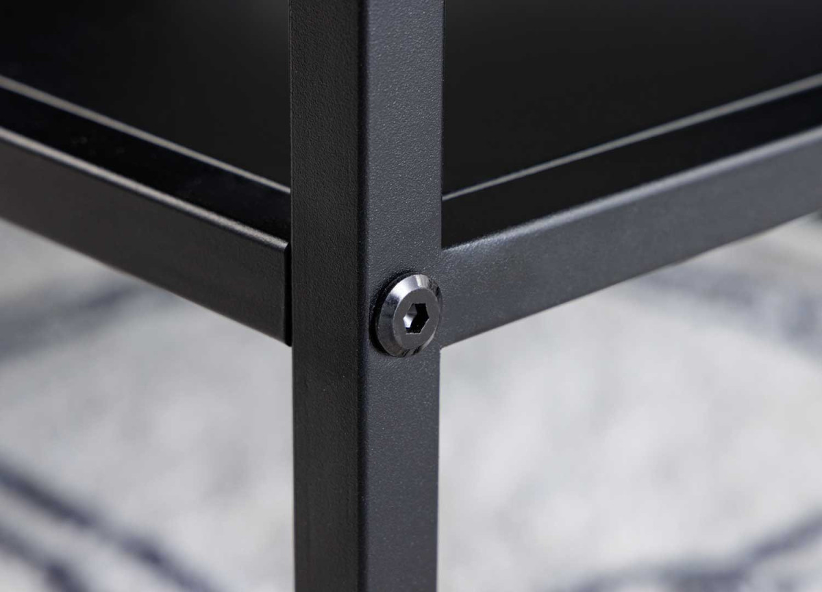 Meuble métallique noir