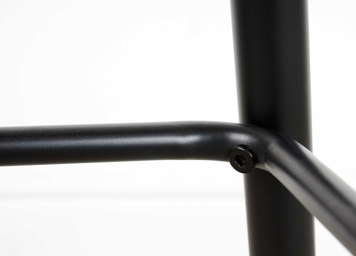 Chaise de bar en velours pétrole vendu par 2