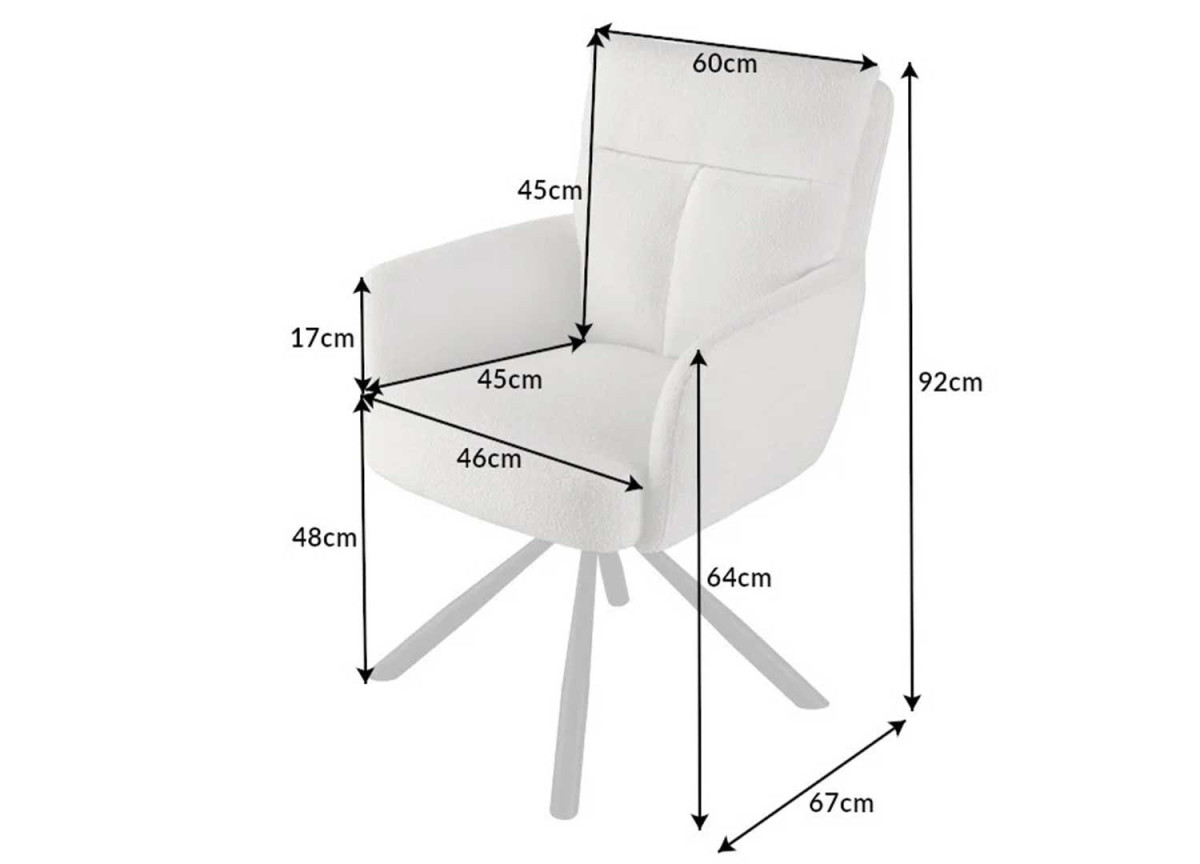 2 Chaises rétro à ressorts bouclé beige