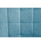 Fauteuil Scandinave design tissu bleu clair