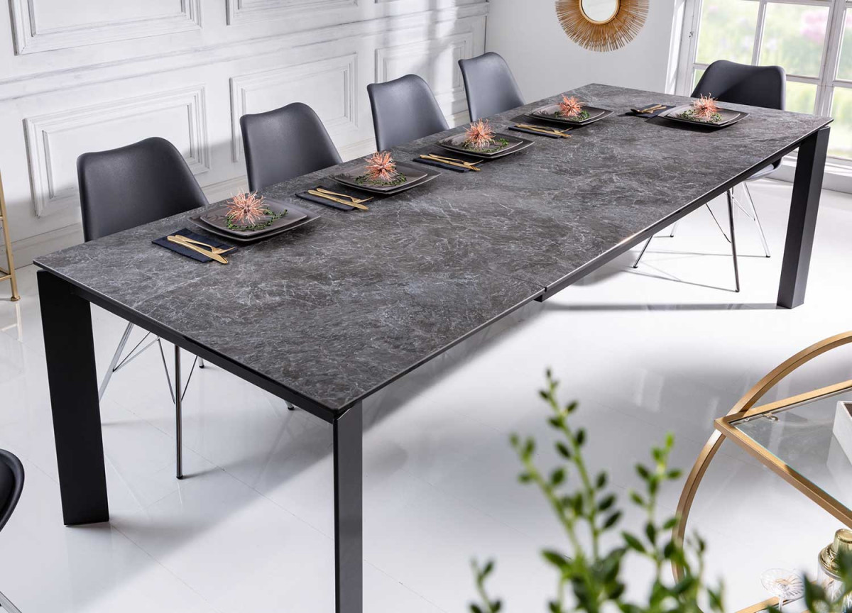 Table céramique extensible 180-240 cm