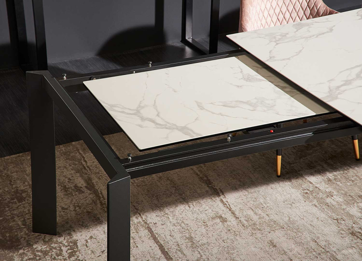 Table extensible en céramique 180-240 cm