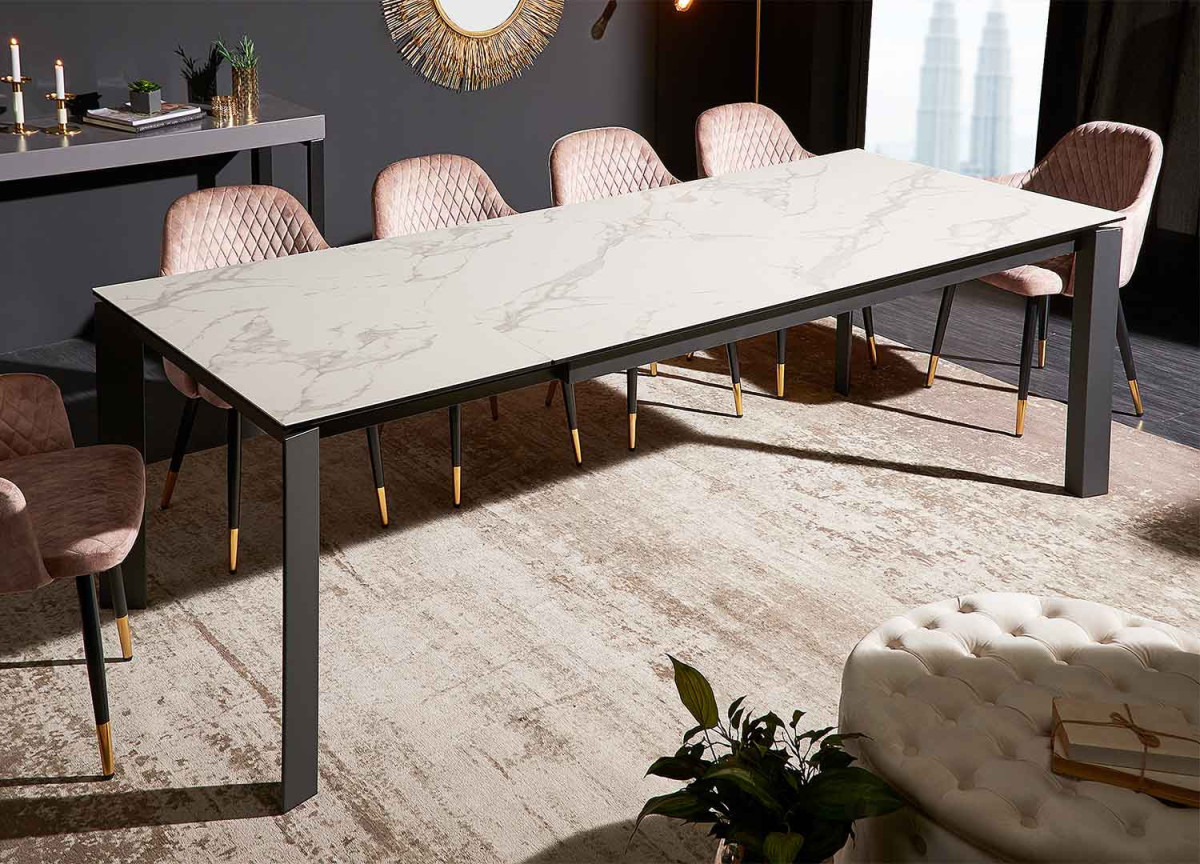 Table extensible en céramique 180-240 cm