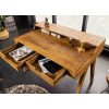 Bureau, console originale en bois de manguier