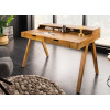 Bureau, console originale en bois de manguier