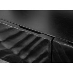 Meuble TV Design Mural | Bois Massif Noir | 160 cm
