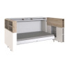 Lit 90x200 escamotable bureau et rangement