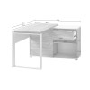 Bureau d'angle avec rangement