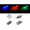 Éclairage LED RGB carré