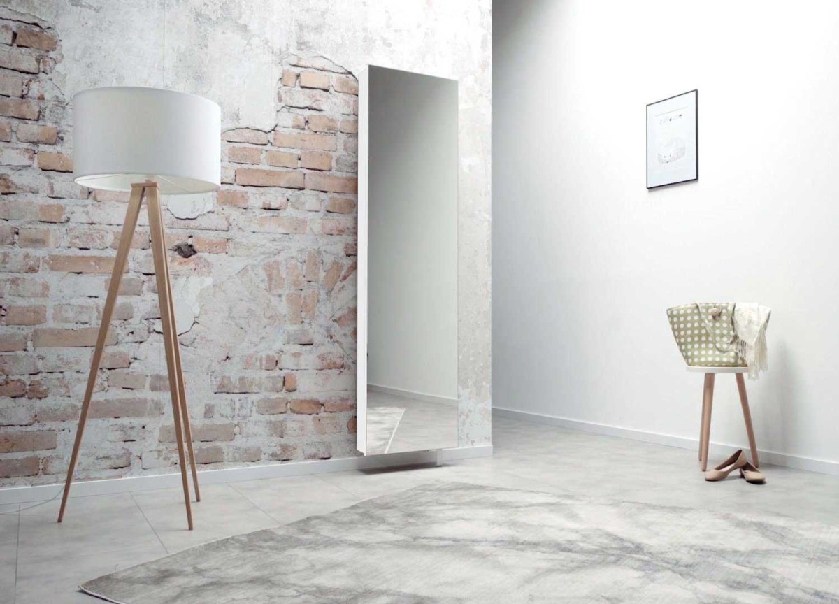 Armoire miroir pivotante - Rangement polyvalent