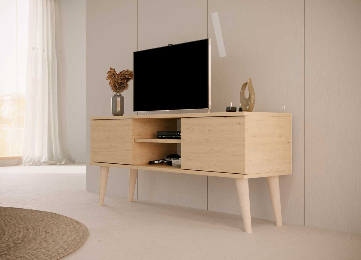 Meuble TV pas cher style scandinave