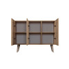 Buffet 3 portes 120 cm scandinave pas cher