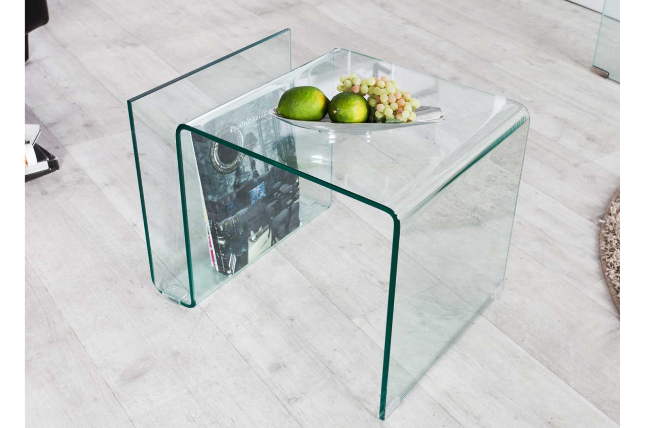 Set de dessous de table 4 pièces, Sous-verres en bois faciles à nettoyer, Idéal pour