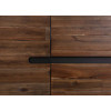 Buffet en bois d'acacia massif ancien