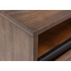 Table basse en bois d'acacia massif ancien