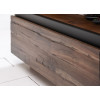 Table basse en bois d'acacia massif ancien