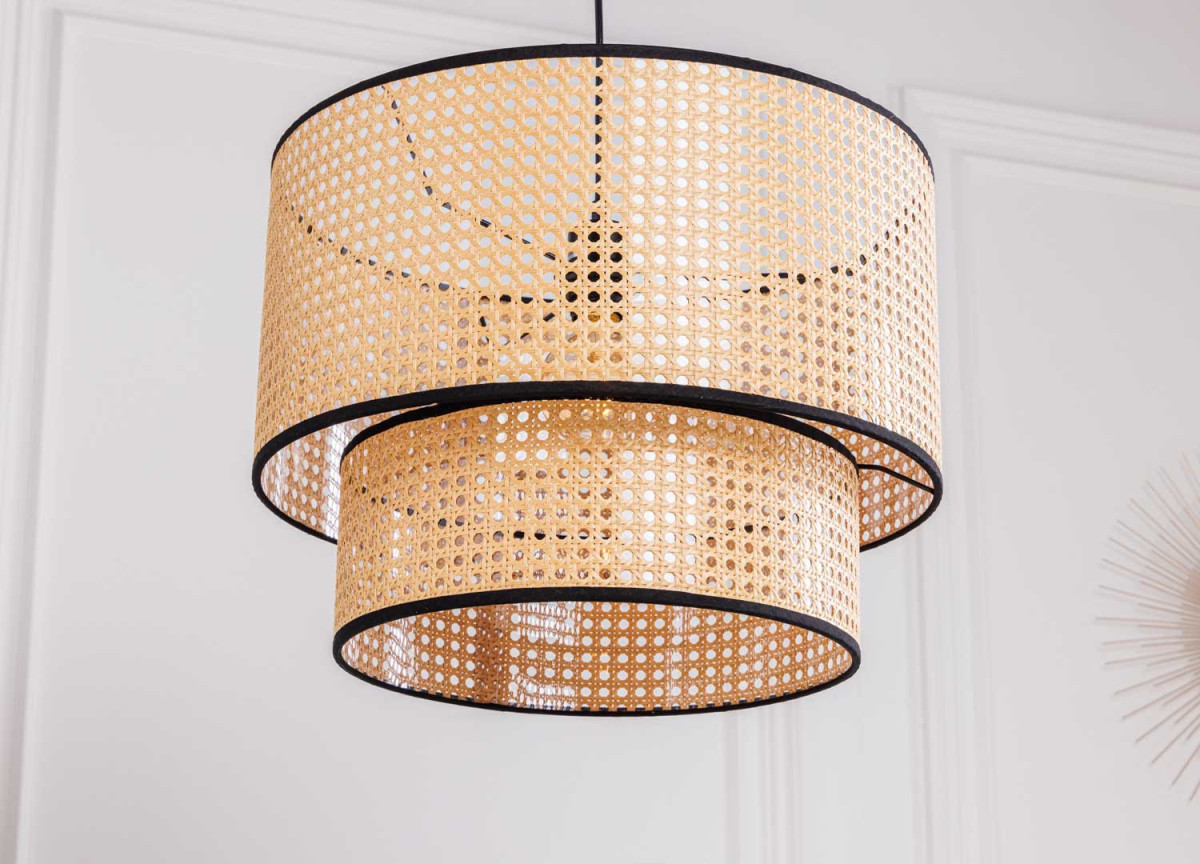 Lustre en maille viennoise style bohème