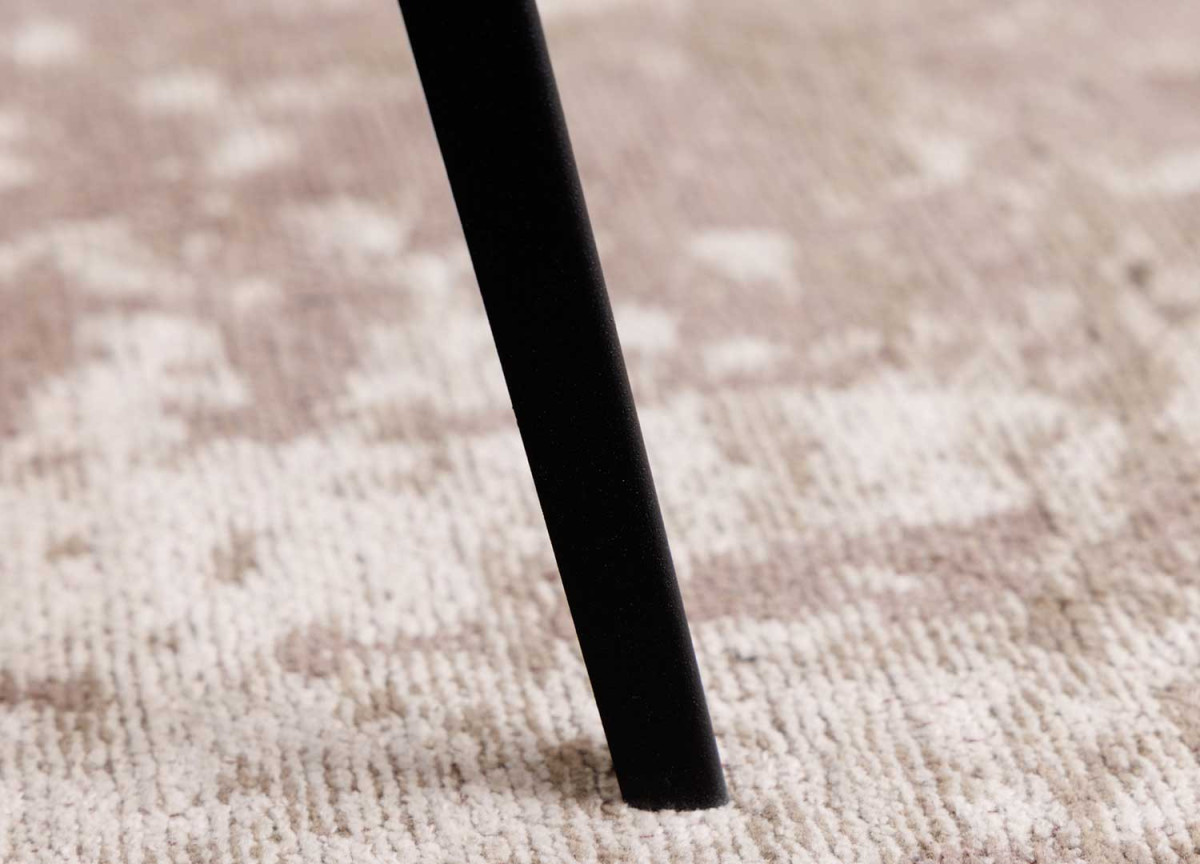 Lampadaire sur trépied et abat-jour en maille viennoise