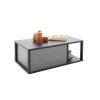 Table basse grise anthracite moderne