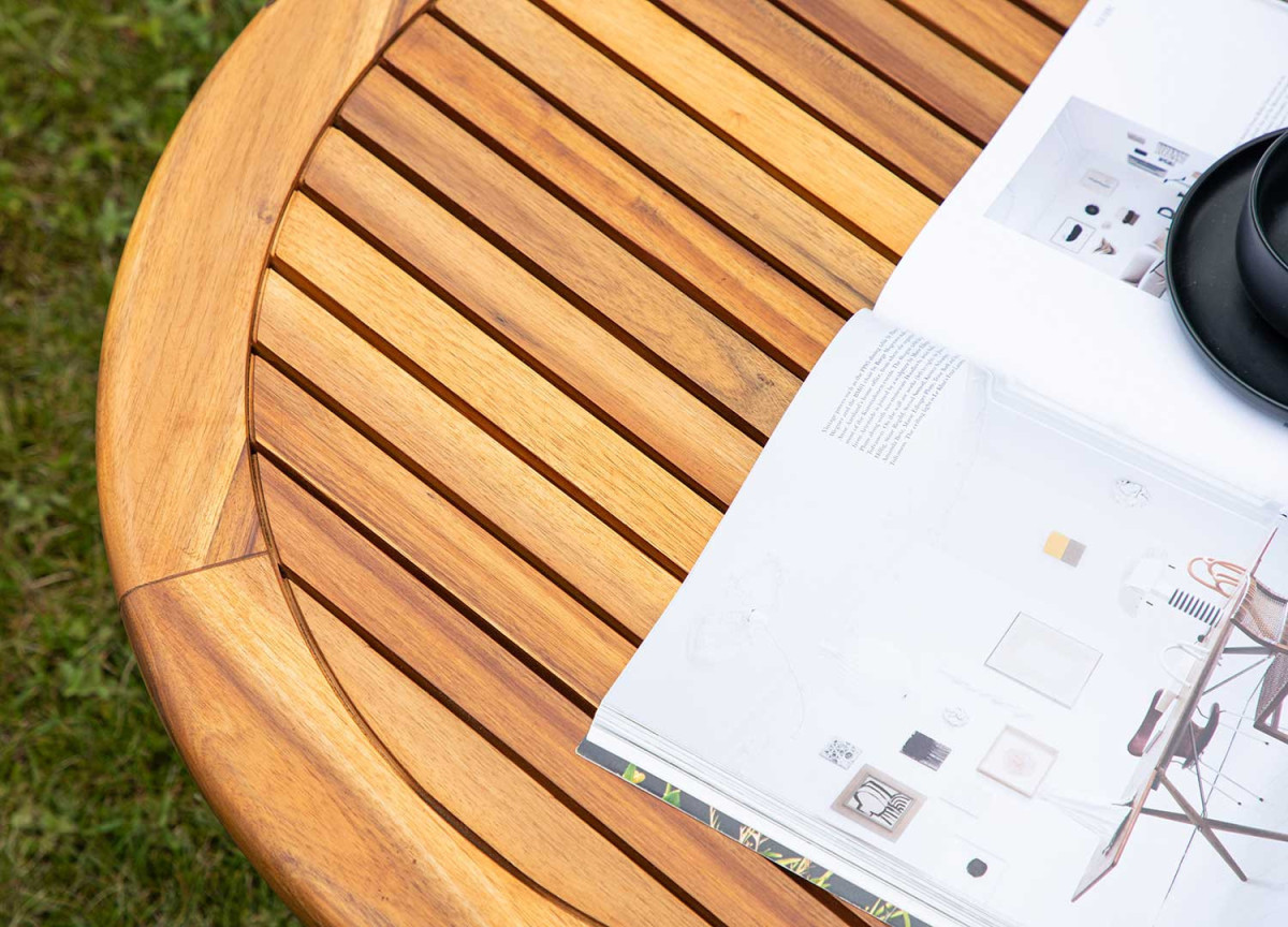 Table Basse pour Jardin en Bois Massif
