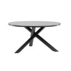 Table de jardin ronde, 4 personnes