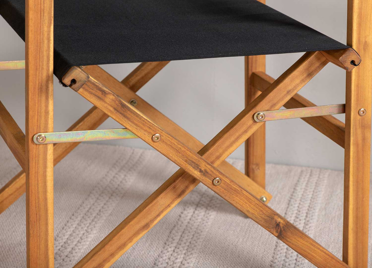 Lot de 2 Chaises de Jardin Pliantes