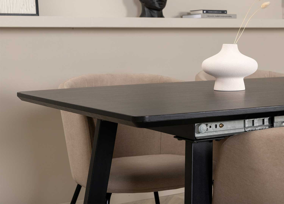 Table de repas extensible 160-200 cm