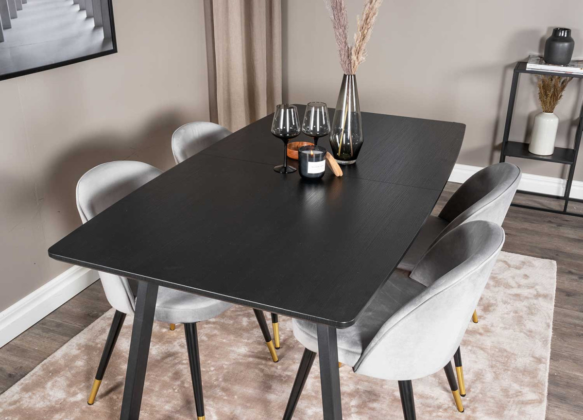 Table de repas extensible 160-200 cm
