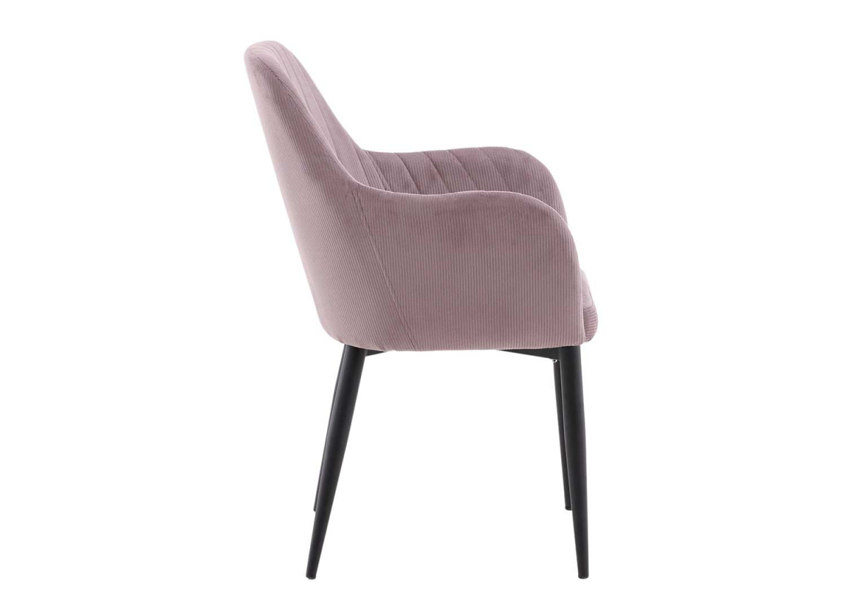 Fauteuil simili cuir noir