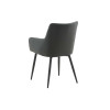 Fauteuils en simili noir