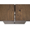 Table de repas 210 cm chêne foncé