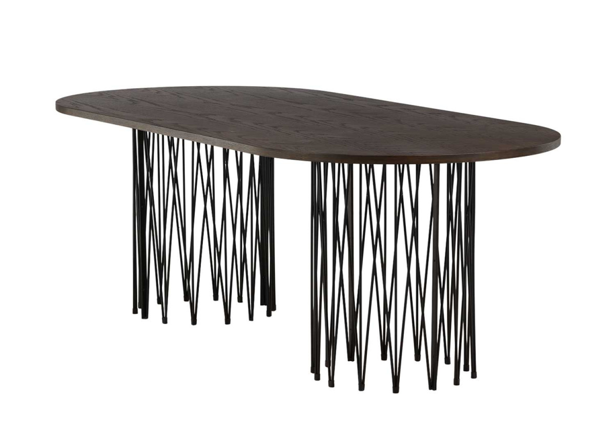 Table de repas ovale 220 cm