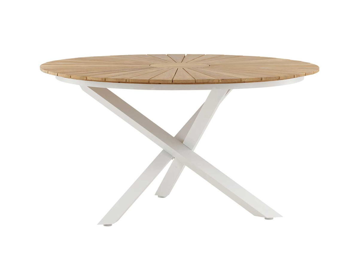 Table de jardin ronde 140 cm