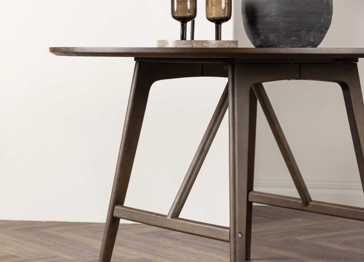 Table de repas plateau rond 100 cm
