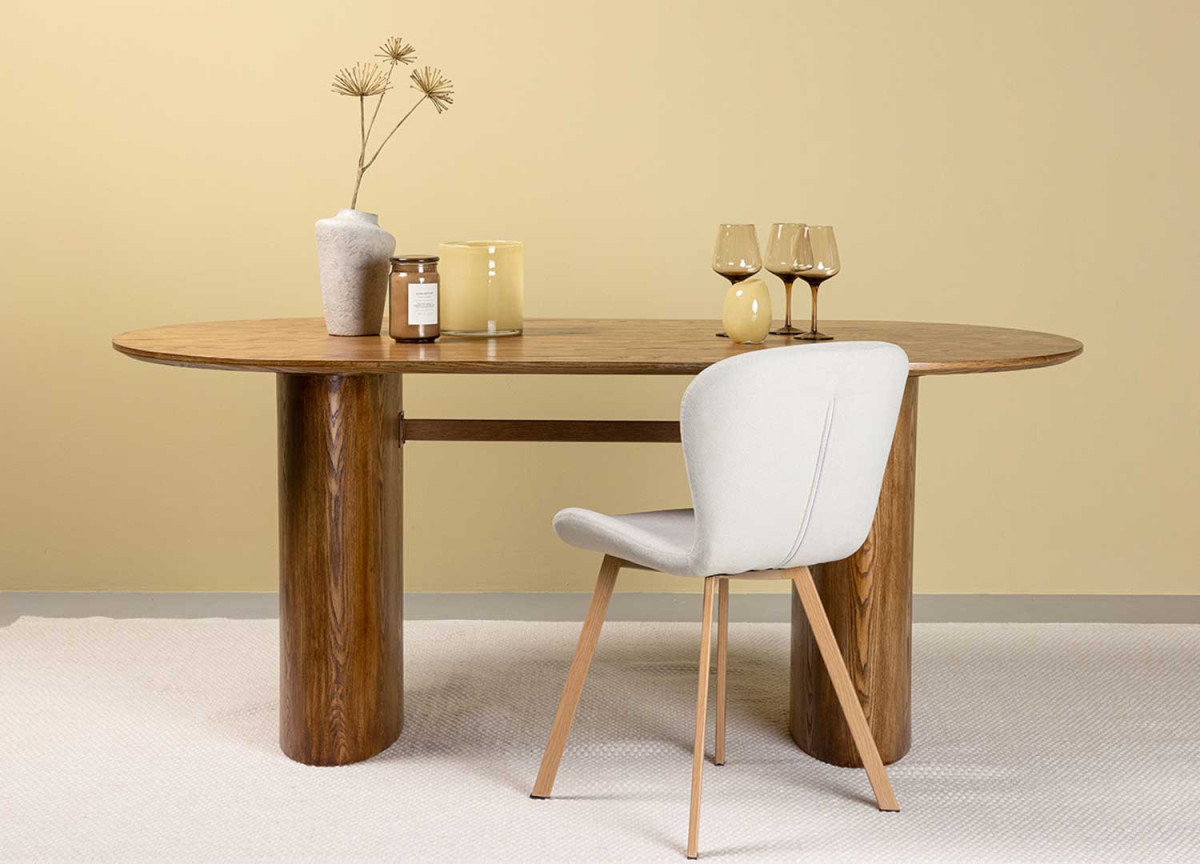Table à manger ovale 180 cm