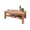 Table basse rectangulaire en bois massif