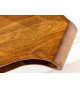 Table basse organique en bois massif