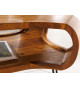 Table basse organique en bois massif