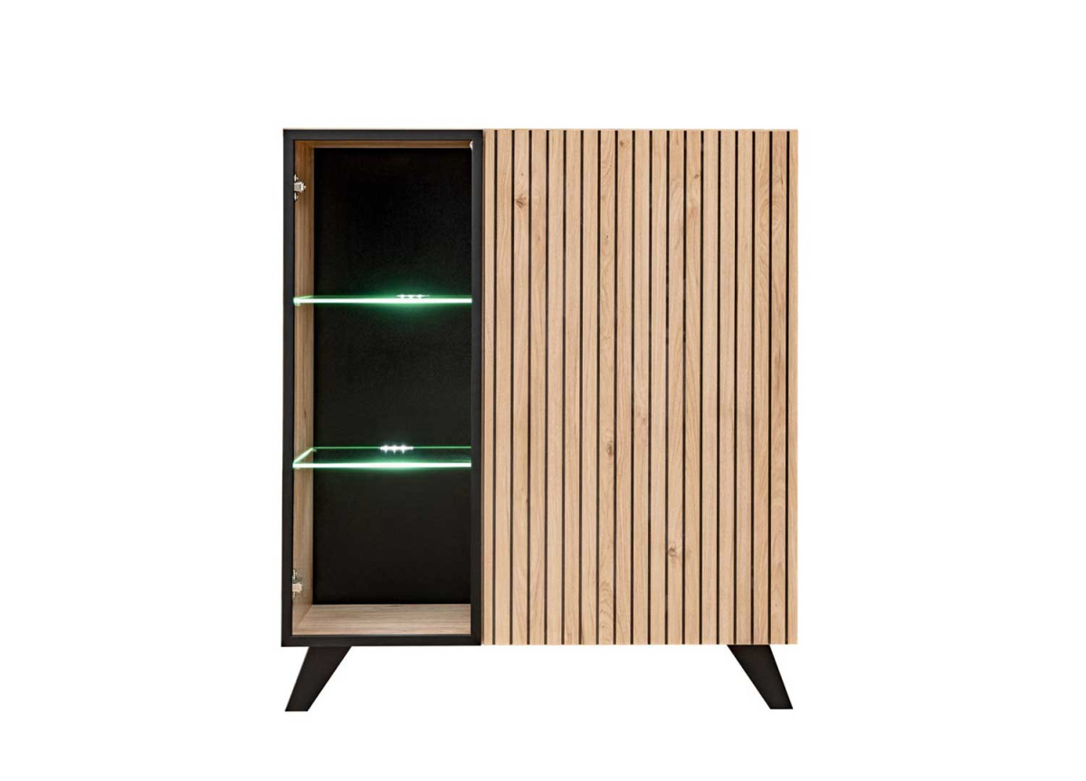 Ensemble meuble de salon avec cheminée bio éthanol