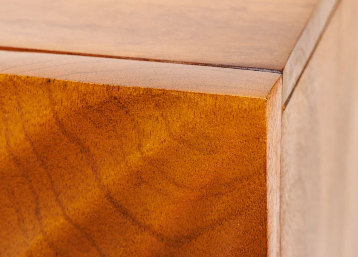 Table de Nuit en Bois Massif - 1 Porte