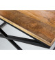 Table basse en bois et plateaux amovibles