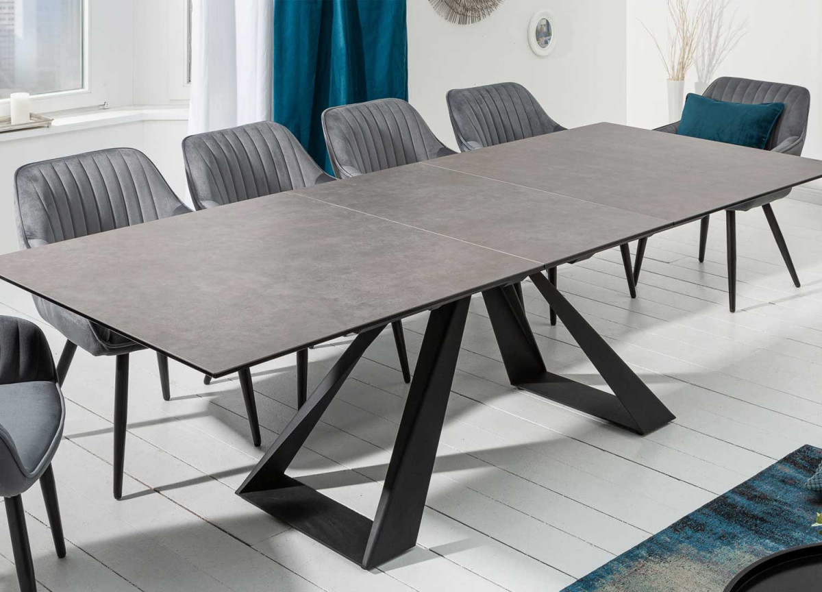 Table à manger en céramique 180-230 cm